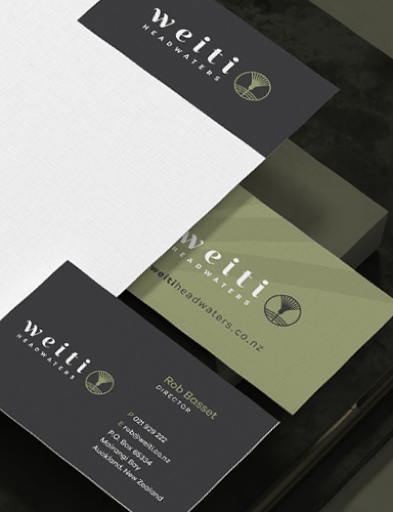 branding stationary design weiti