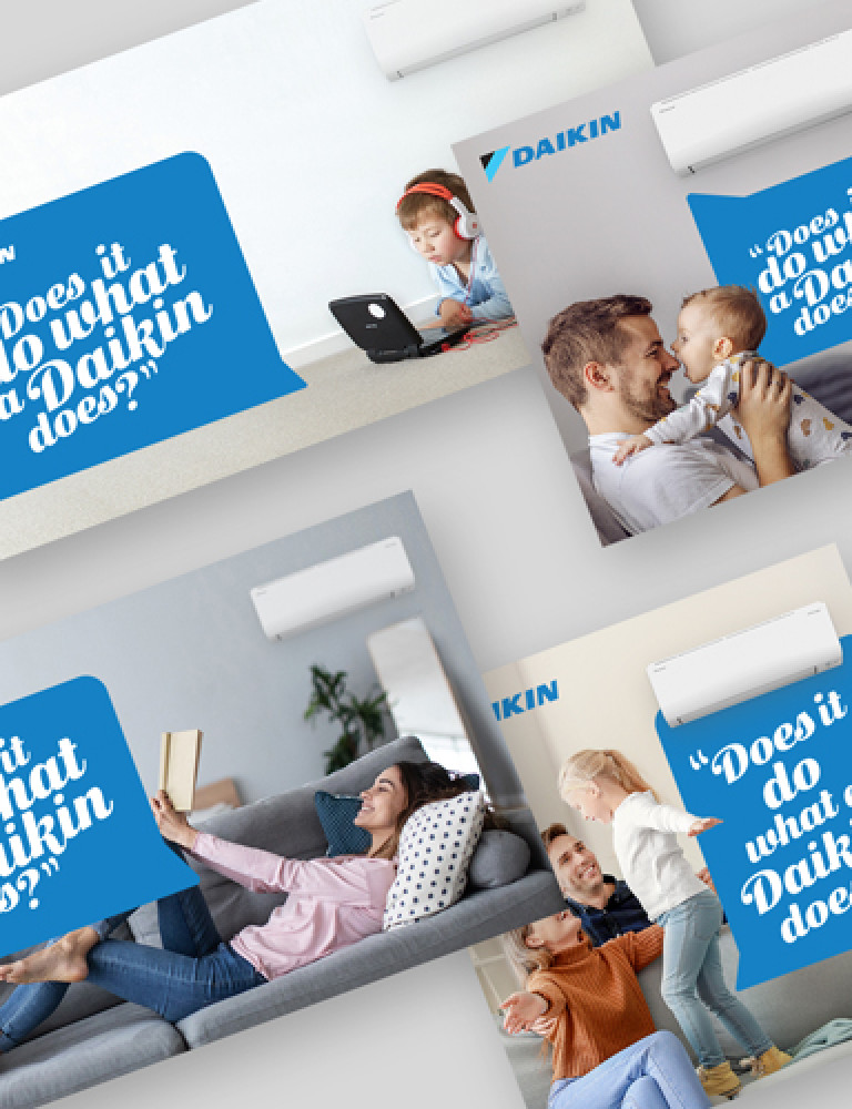 daikin social media promotion design