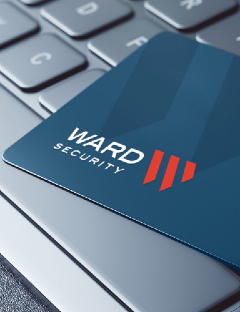 logo brand design ward security