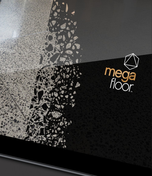 graphic design megafloor indentity