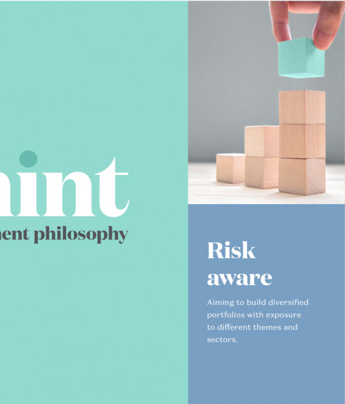 design website mint presentation