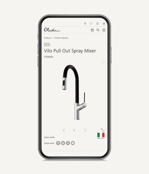 oliveri mobile design