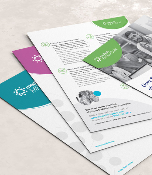 stationary design medtech flyer